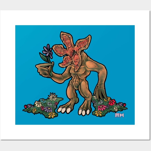 Kawaii Demogorgon Wall Art by HaddyTheCreator